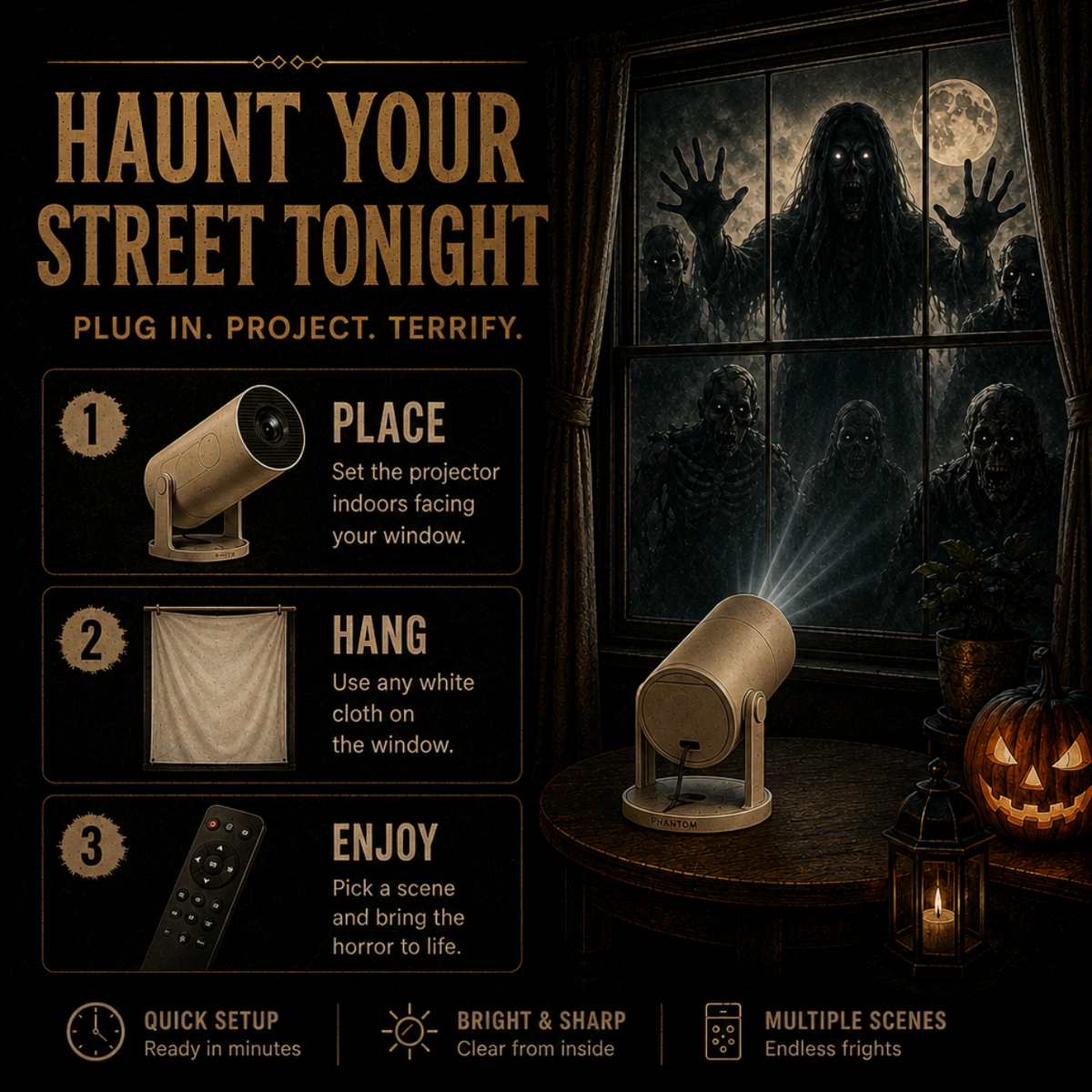 PhantomBox™ Projector